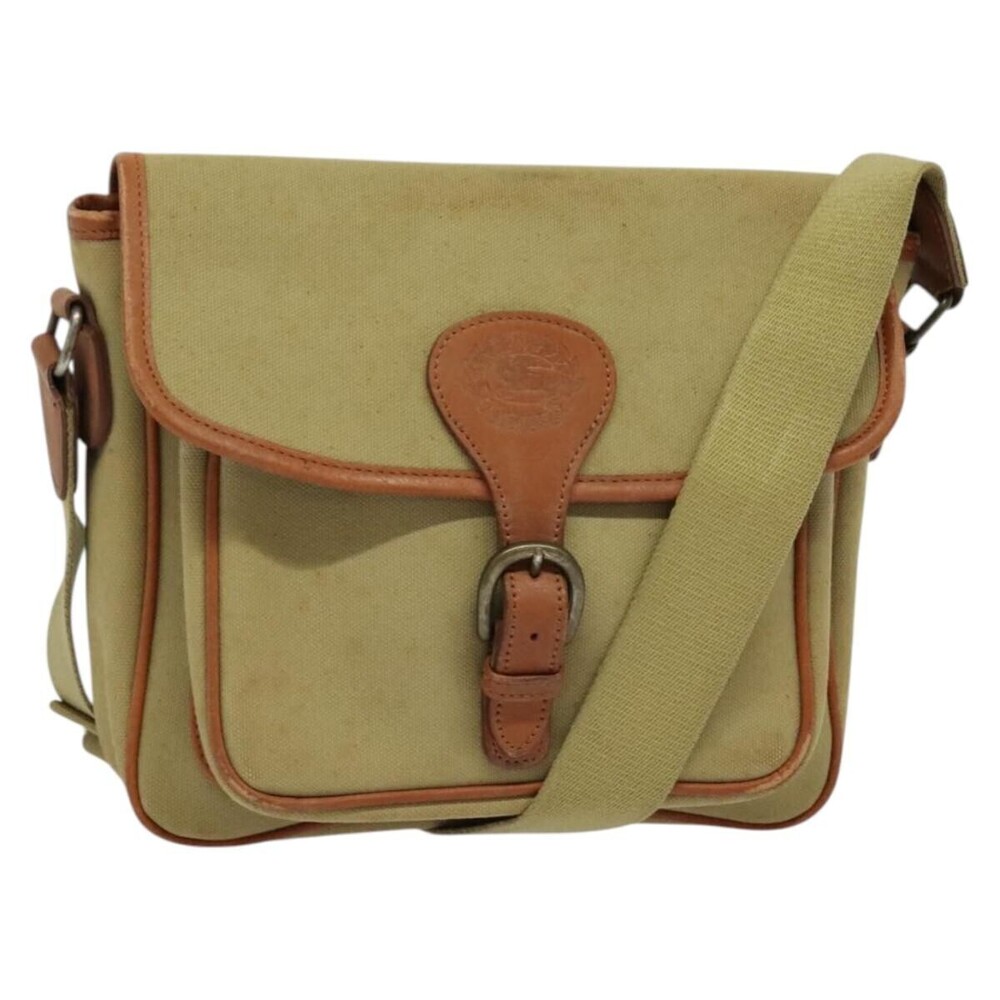 Burberry Front Pocket Messenger Canvas